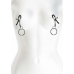 NS Novelties Bound Adjustable Nipple Clamps C2 Nickel-Free Silicone Tips