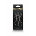 NS Novelties Bound Adjustable Nipple Clamps C2 Nickel-Free Silicone Tips