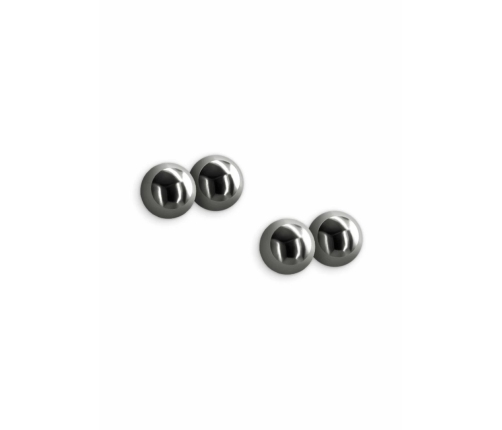 NS Novelties Bound Adjustable Nipple Clamps M1 - Nickel-Free, Silicone Tips