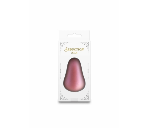 Seduction Mila Compact Curved Silicone Vibrator, Rechargeable, 7 Modes