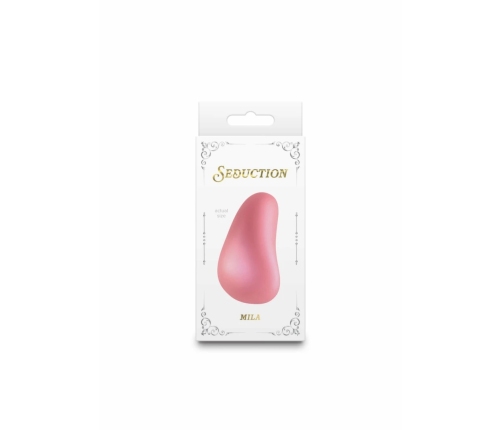 Seduction Mila Compact Curved Silicone Vibrator, Rechargeable, 7 Modes