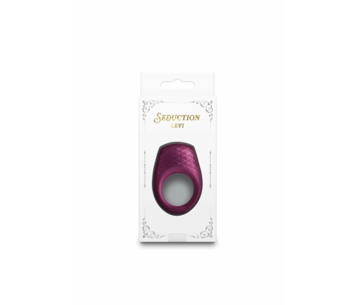 Seduction Levi Rechargeable Silicone Vibrating Ring, 3 Speeds, 7 Modes