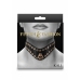 Fetish & Fashion Kali Collar Gold Studs Adjustable PU 11.5-16in