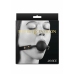 Fetish & Fashion Janice Gag Adjustable PU Ball Gag Black