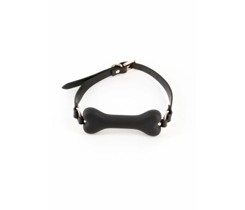 Fetish & Fashion Roseanne Gag Adjustable PU Ball Gag Black/Red