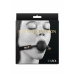 Fetish & Fashion Carol Gag Adjustable PU Ball Gag Black