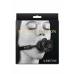 Fetish & Fashion Kristine Gag Adjustable PU Ball Gag Black