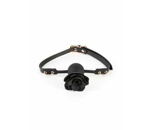 Fetish & Fashion Kristine Gag Adjustable PU Ball Gag Black