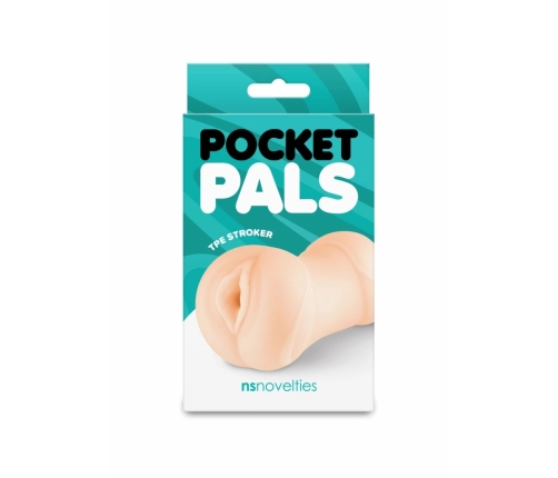 NS Novelties Pocket Pals Model Vagina Stroker TPE Compact Design