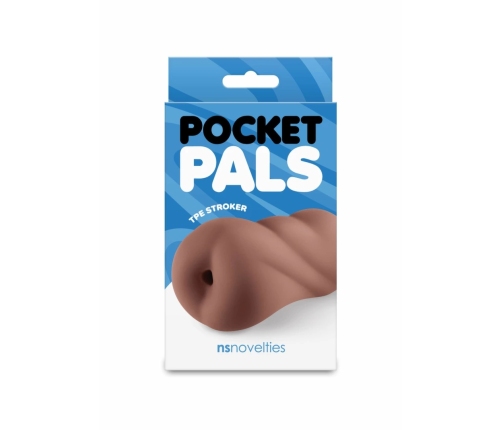 NS Novelties Anal Stroker Pocket Pal TPE Compact Intimate Device