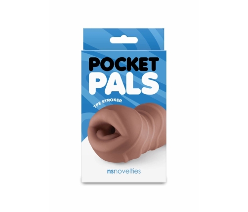 NS Novelties Mouth Stroker Pocket Pal TPE Compact Intimate Device