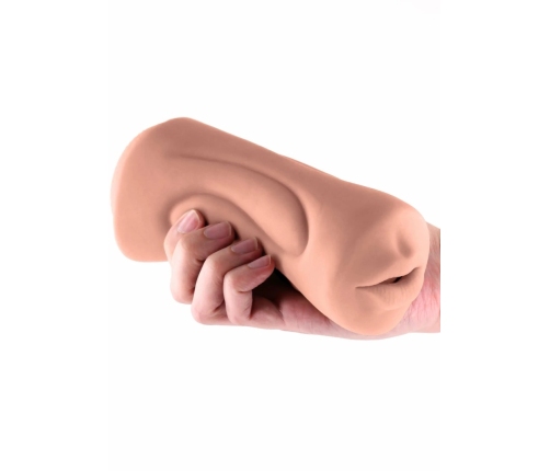 I Dream of MILF Anita Intimate Dual-Entry TPE Stroker, Beige, Compact