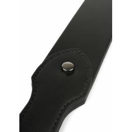 Rimba Genuine Leather Slapper I - Double-Layer Impact Tool, Black