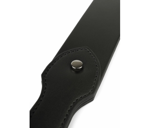 Rimba Genuine Leather Slapper I - Double-Layer Impact Tool, Black