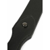 Genuine Leather Belt Slapper by Ouch! - Premium Black Impact Tool