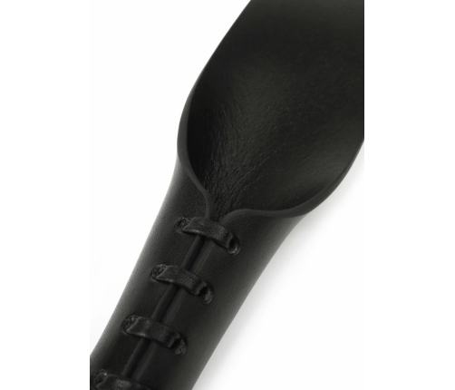 Genuine Leather Slapper II by Rimba - Premium Lace-Up Handle, Black