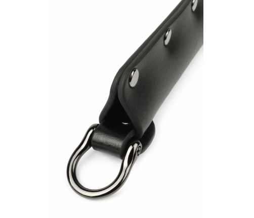 Genuine Leather Split Slapper by Ouch! - Premium Dual-Layer Impact Tool