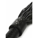Hidden Desire Genuine Leather Whip 55cm - Premium Black Impact Tool