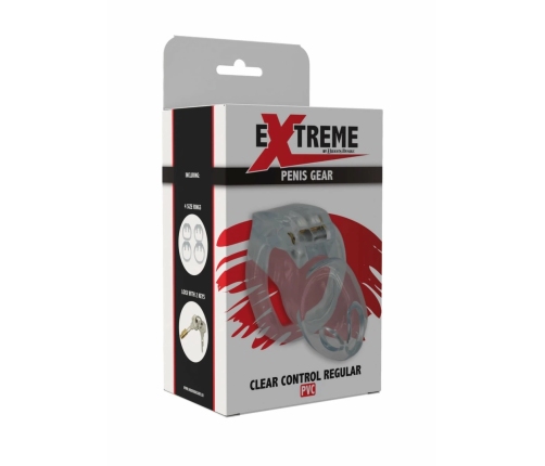 EXTREME by HIDDEN DESIRE Clear Control Cage Regular Acrylic System