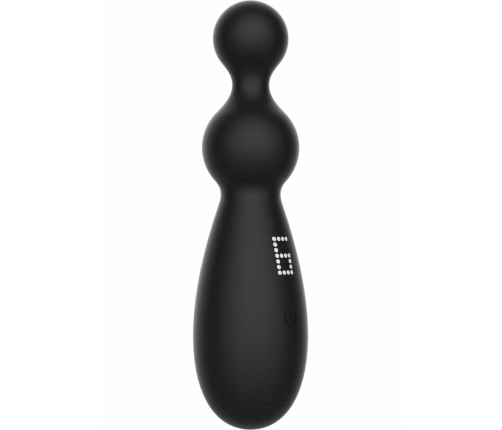 Extreme Twin Thrill Anal Vibrator Silicone Dual Motor Black 8713221840844