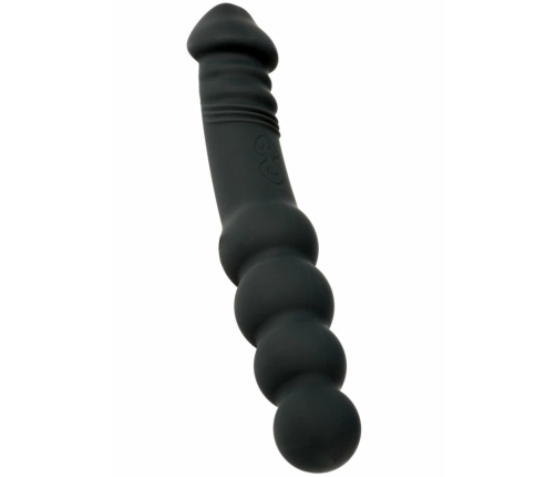 HIDDEN DESIRE EXTREME Dual Sided Anal Vibrator Silicone Black
