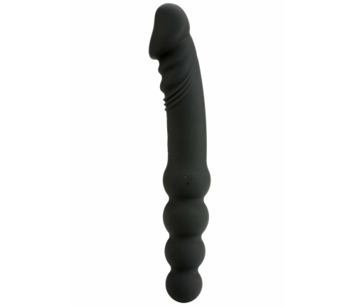 HIDDEN DESIRE EXTREME Dual Sided Anal Vibrator Silicone Black