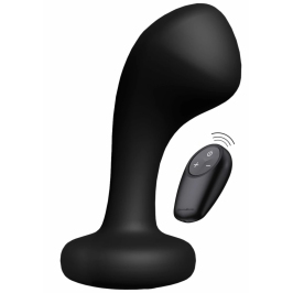 Bullshead Power Anal Plug Remote Control Silicone Black USB-C Bullshead Power Anal Plug Remote Control Silicone Black USB-C