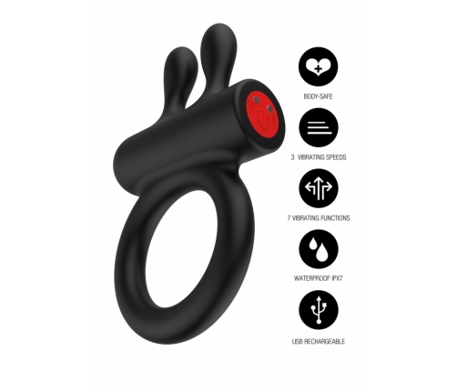 EXTREME by HIDDEN DESIRE Performance Max Turbo C-Ring Vibrating System