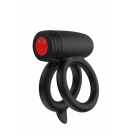EXTREME Elite Power Twin C-Ring Black Silicone Dual Support System EXTREME Elite Power Twin C-Ring Black Silicone Dual Support System