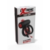 EXTREME Elite Power Twin C-Ring Black Silicone Dual Support System