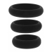Stamina Premium C-Rings 3 Pcs Set Liquid Silicone Large Comfort Fit