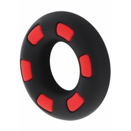 Super Stud C-Ring Liquid Silicone Textured Comfort Black Super Stud C-Ring Liquid Silicone Textured Comfort Black