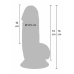 INFERNO by HIDDEN DESIRE PVC Model 14 cm - Anatomical Design, Harness-Compatible