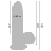 INFERNO by HIDDEN DESIRE Liquid Silicone Dual-Density Model 20cm