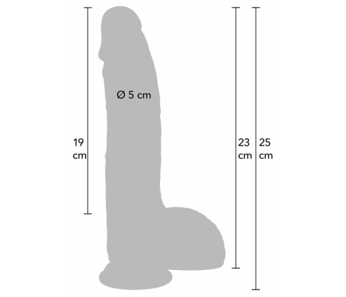 INFERNO by HIDDEN DESIRE Liquid Silicone Dual-Density Model 23 cm