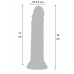 HIDDEN DESIRE INFERNO Liquid Silicone Model 19 cm, Suction Base