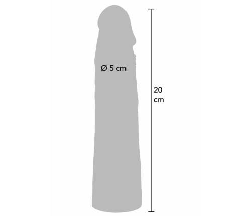 INFERNO by HIDDEN DESIRE Liquid Silicone Extension Sleeve 20 cm
