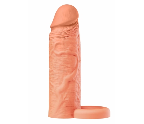 HIDDEN DESIRE INFERNO Liquid Silicone Extension Sleeve 15 cm with Ring