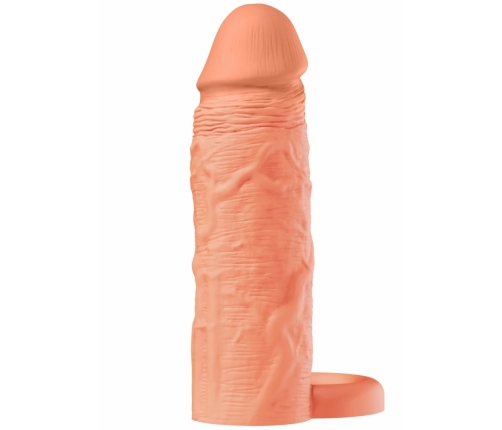 HIDDEN DESIRE INFERNO Liquid Silicone Extension Sleeve 15 cm with Ring