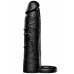 HIDDEN DESIRE INFERNO Liquid Silicone Extension Sleeve 18cm with Ring