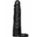INFERNO by HIDDEN DESIRE Liquid Silicone Extension Sleeve 20 cm with Ring