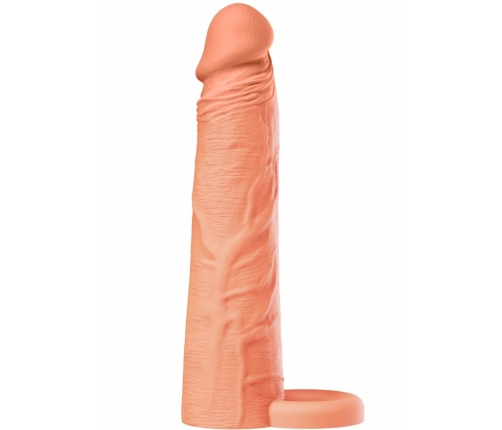 INFERNO by HIDDEN DESIRE Liquid Silicone Extension Sleeve 20 cm with Ring