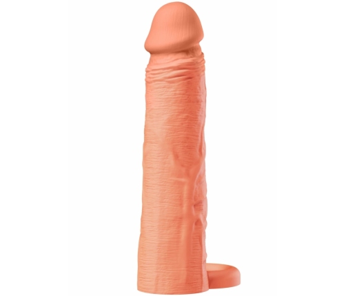 INFERNO by HIDDEN DESIRE Liquid Silicone Extension Sleeve 20 cm with Ring