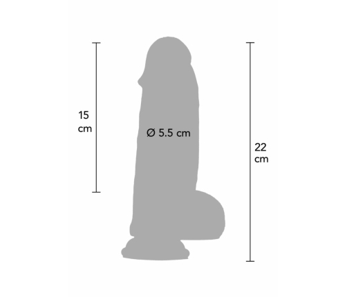 INFERNO by HIDDEN DESIRE Silicone Model 20cm Dual-Density Natural Look