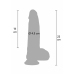 INFERNO by HIDDEN DESIRE Silicone Model 18 cm Dual-Density, Natural Curve