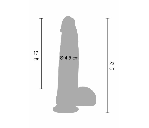 INFERNO by HIDDEN DESIRE Silicone Model 21cm Dual-Density, Natural Look