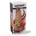 INFERNO by HIDDEN DESIRE Silicone Model 22cm Dual-Density, Natural Look