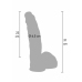 INFERNO by HIDDEN DESIRE Silicone Model 29cm Dual-Density, Natural Curve