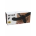 INFERNO Double Vibrating Strap-On Silicone 14cm Remote-Controlled Black