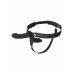 INFERNO Double Vibrating Strap-On Silicone 14cm Remote-Controlled Black